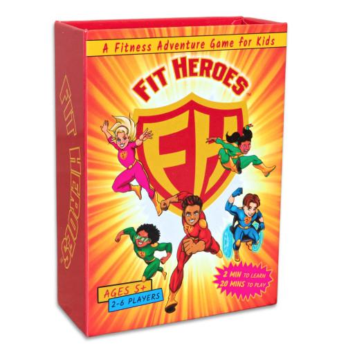 : A Fitness Adventure Game for Kids | Family-Friendly Card Game | Award-Winning Superhero Game | Educational Exercise Playing Cards | Ages 5+ : A Fitness Adventure Game for Kids | Family-Friendly Card Game | Award-Winning Superhero Game | Educational Exercise Playing Cards | Ages 5+