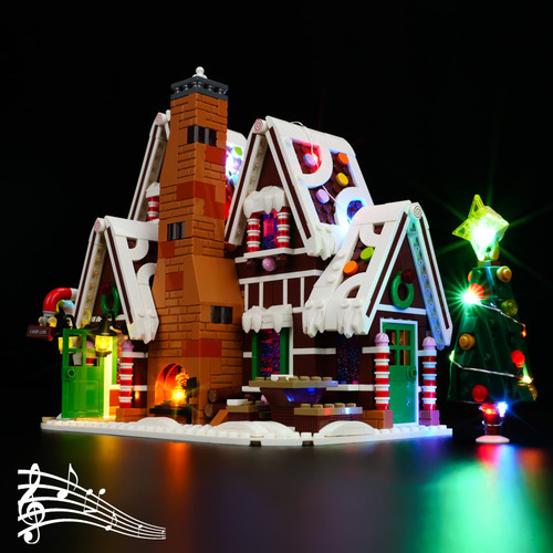 Light Kit for Lego Gingerbread House 10267 Building Set, Basic Version LEDs Lighting Kit Compatible with Lego 10267 Set (Lights Kit Without Model) Light Kit for Lego Gingerbread House 10267 Building Set, Basic Version LEDs Lighting Kit Compatible with Lego 10267 Set (Lights Kit Without Model)