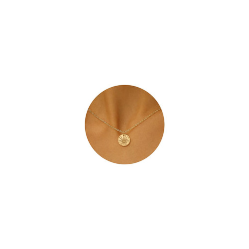 Dainty Gold Necklace for Women, Sun Necklace Cute Necklaces Sunshine Necklace Simple Necklaces for Women Jewelry Everyday for Girls