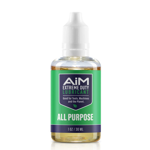 PlanetSafe AIM Extreme Duty Lubricant - All-Purpose Industrial Lubricant - The World's Greatest, Safest, Hardest-Working Lubricant - Non-Toxic, Odorless, 1oz - Penetrates, Cleans, Protects