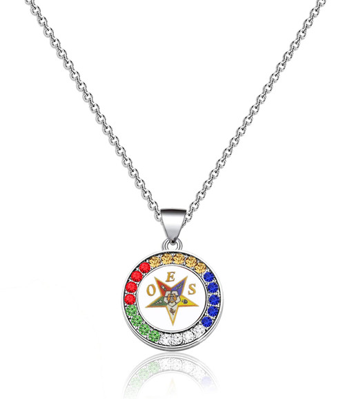 OES Sorority Paraphernalia Gift Order of The Eastern Star Bracelet Necklace OES Bracelet Jewelry for Women Girls (OES Necklace) OES Sorority Paraphernalia Gift Order of The Eastern Star Bracelet Necklace OES Bracelet Jewelry for Women Girls (OES Necklace)