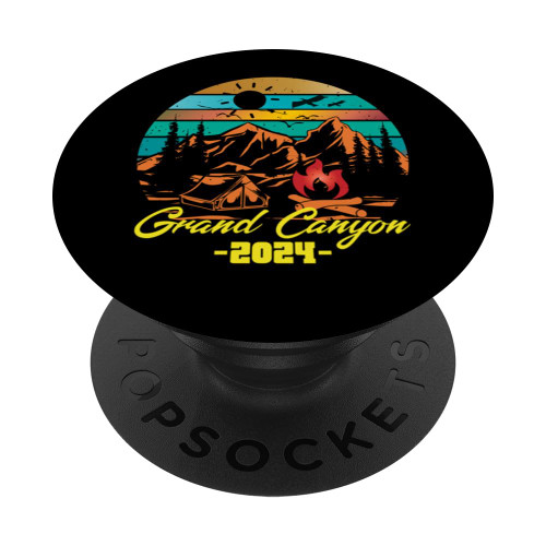 Grand Canyon 2024 Family Trip Friends Group Vacation 2024 PopSockets Standard PopGrip