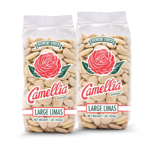 Dried Large Lima Beans, 1 Pound (2 Pack)