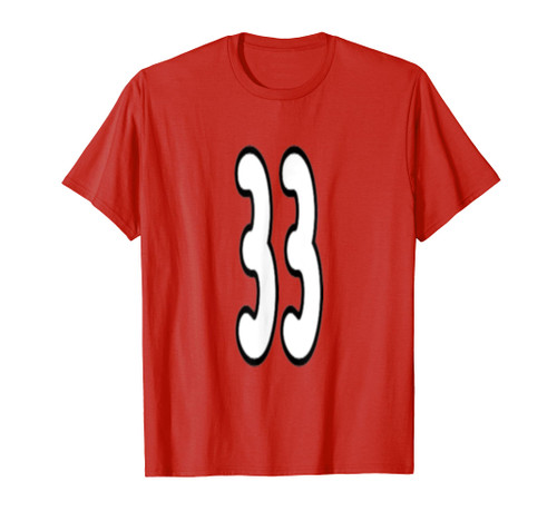Red 33 Arnold - Gerald Style Retro T-Shirt