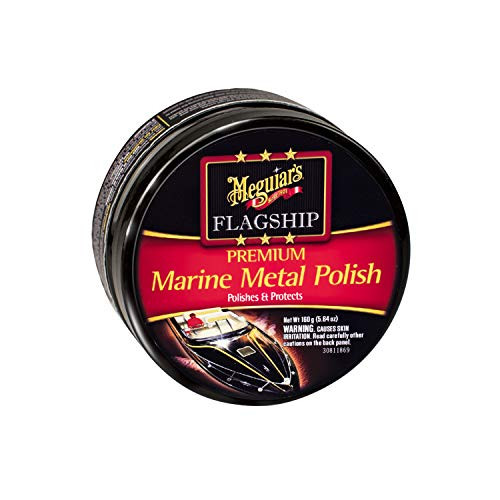 Meguiars M180406 Flagship Premium Marine Metal Polish, 5.64 ounces