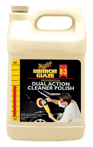 Meguiar's M8301 Mirror Glaze Dual Action Cleaner Polish, 1 Gallon