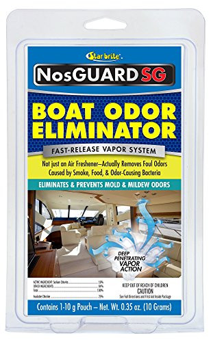 Star Brite Mildew Odor Control Boat Bomb Deodorizer with Fast Release System, Pack of 1