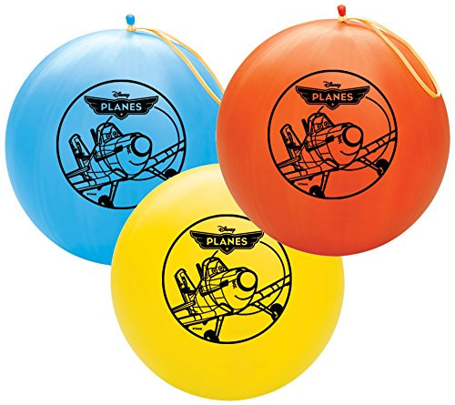 Qualatex 14" Round Latex Punch Ball Balloon Officially Licensed Disney Planes