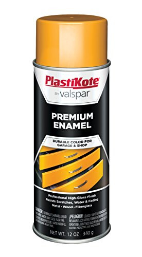 PlastiKote T-29 General Purpose School Bus Yellow Premium Enamel - 12 Oz.