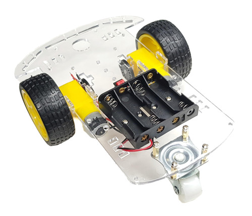 RC 2WD Car Chassis Kit with Motor Speed Encoder for Arduino, ESP32, ESP8266, Raspberry Pi