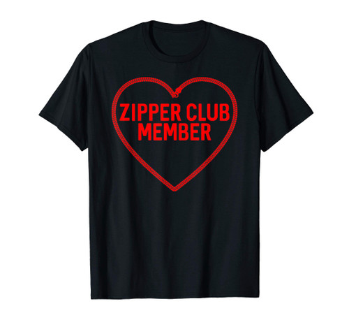 Heart Attack Zipper Club Open Heart Surgery Survivor T-Shirt