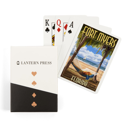 Fort Myers, Florida, Palms and Hammock (52 Playing Cards, Poker Size Card Deck with Jokers) Fort Myers, Florida, Palms and Hammock (52 Playing Cards, Poker Size Card Deck with Jokers)