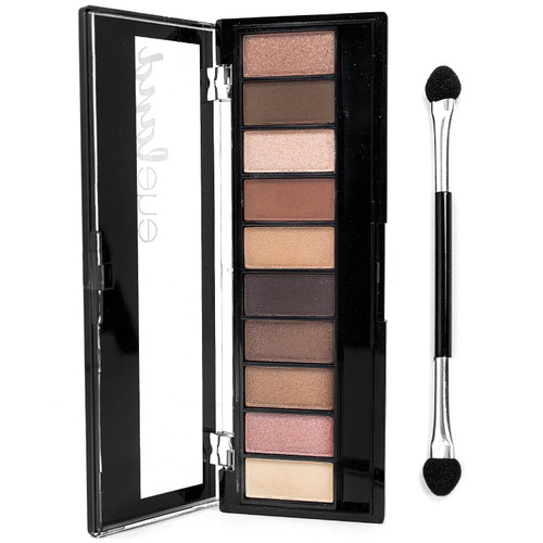 Eyeland Vibes, Escape to the Tropics, 10 Count Eyeshadow Palette, 5 Curated Palettes, Seductive Nudes to Vibrant Hues, Complimentary Shades, Day and Night Looks, Rich Pigment, Horizon
