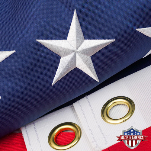 American flag 3x5 Ft Made in USA, Thicken American Flags for Outside 3x5, Heavy Duty Durable US Flag, Fade Resistant American Flags for Outside, USA Flag with Embroidered Stars American flag 3x5 Ft Made in USA, Thicken American Flags for Outside 3x5, Heavy Duty Durable US Flag, Fade Resistant American Flags for Outside, USA Flag with Embroidered Stars