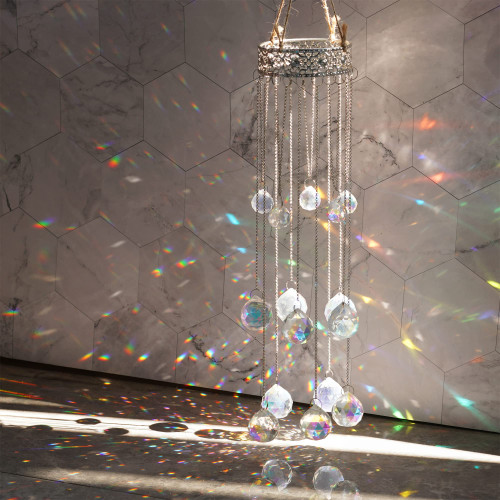 Colored Hanging Crystal Prism Suncatcher Indoor Window Garden Decoration Sun Catchers Rainbow Maker Pendant Colored Hanging Crystal Prism Suncatcher Indoor Window Garden Decoration Sun Catchers Rainbow Maker Pendant