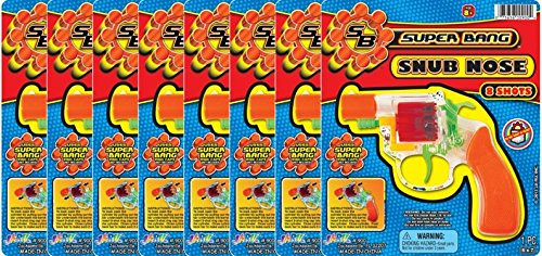 JA-RU Super Bang Snub Nose Party Favor Bundle Pack
