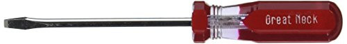 GreatNeck A10C Slotted Screwdriver, 1/8 x 2-1/2 Inch