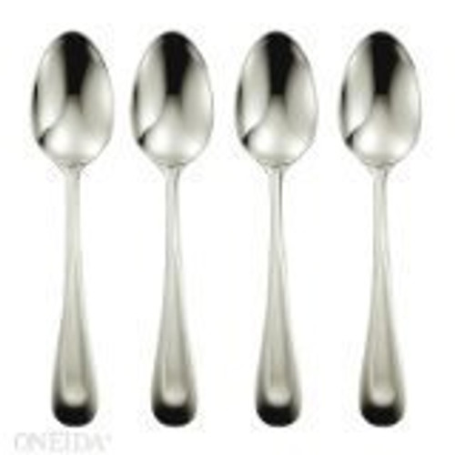 Oneida Satin Sand Dune Set of 4 Teaspoons, Casual Flatware
