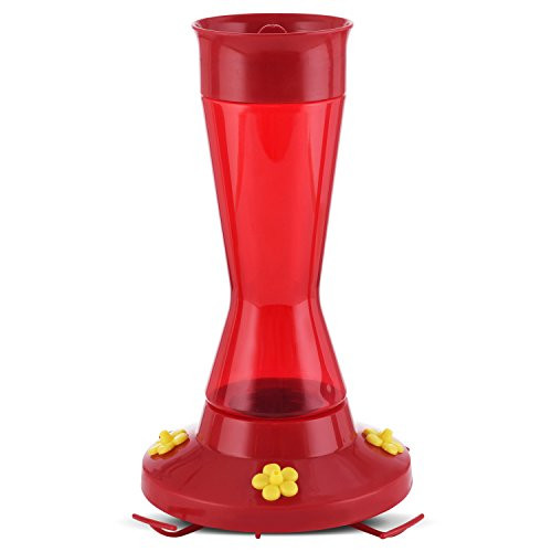 Perky-Pet 410P Pinch Waist Plastic Hummingbird Feeder, 16-Ounce