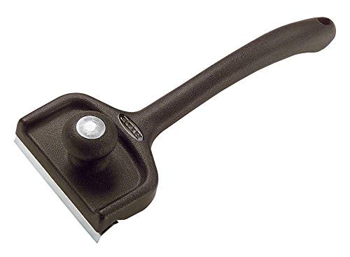 Hyde Tools 10550 Hyde Extra Wide Replacement Double Edge Scraper, 5 in High Carbon Steel Blade, Black/Silver