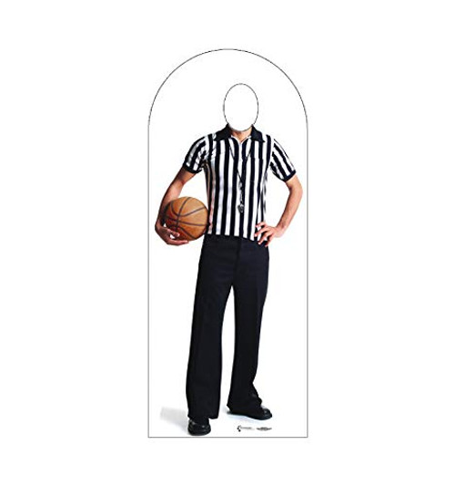 Advanced Graphics Referee Stand-in Life Size Cardboard Cutout Standup