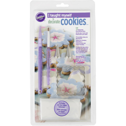 Wilton 2104-7553 'I Taught Myself' Cookie Decorating Book Set Wilton 2104-7553 'I Taught Myself' Cookie Decorating Book Set