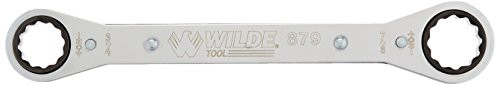 Wilde Tool 879 Ratchet Box Wrench, 3/4 inch x 7/8 inch