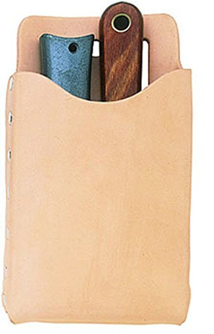CLC Custom Leathercraft 407 Top Grain All Purpose Pouch, Box Shaped CLC Custom Leathercraft 407 Top Grain All Purpose Pouch, Box Shaped