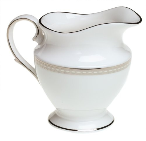 Lenox Murray Hill Platinum-Banded Bone China Creamer