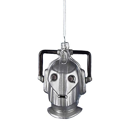 Doctor Who Kurt Adler Glass Cybermen Ornament, 4.25-Inch Doctor Who Kurt Adler Glass Cybermen Ornament, 4.25-Inch