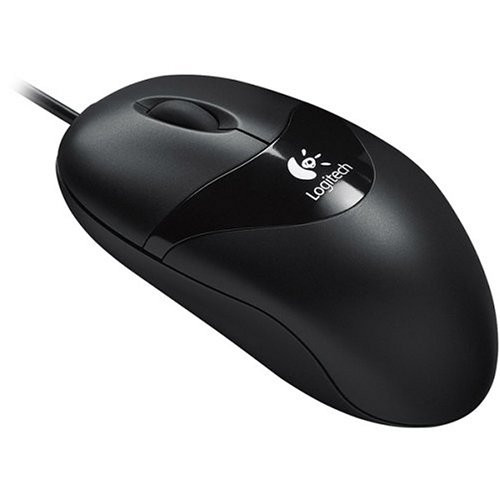 Logitech Optical Mouse- Black