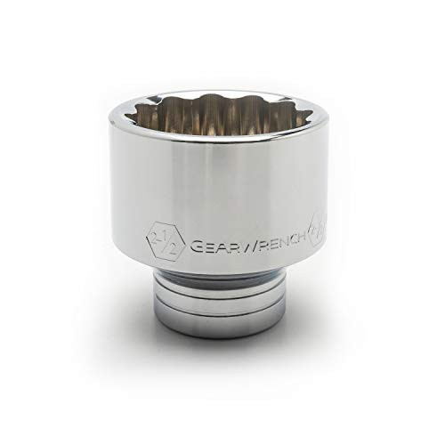 GEARWRENCH 83415 1" Drive 12 Pt. Standard SAE Socket 2-1/4"
