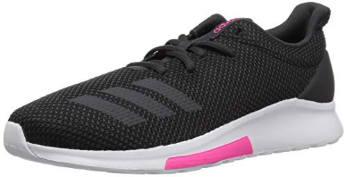 adidas Women's Puremotion Running Shoe, Black/Carbon/Shock Pink, 7.5 M US