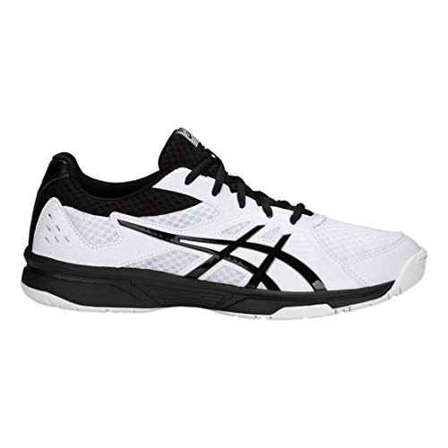 ASICS Men's Upcourt 3 Volleyball Shoes, White/Black, Size 9