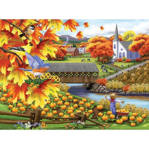 Bits and Pieces - 1000 Piece Jigsaw Puzzle for Adults 20 Inch x 27 Inch - Harvest of Beauty - 1000 pc Jigsaw by Artist Nancy Wernersbach