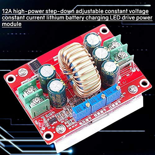 REES52 DC-DC high Efficiency 12A high Power Voltage Adjustable Constant Current Lithium Battery Charging LED Driver Power Module