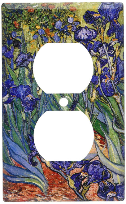 Art Plates - Van Gogh: Irises Switch Plate - Outlet Cover