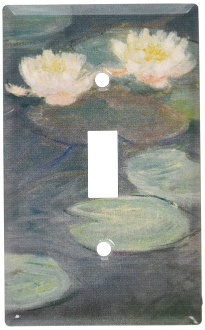 Art Plates - Monet: Water Lilies (Close-Up) Switch Plate - Single Toggle