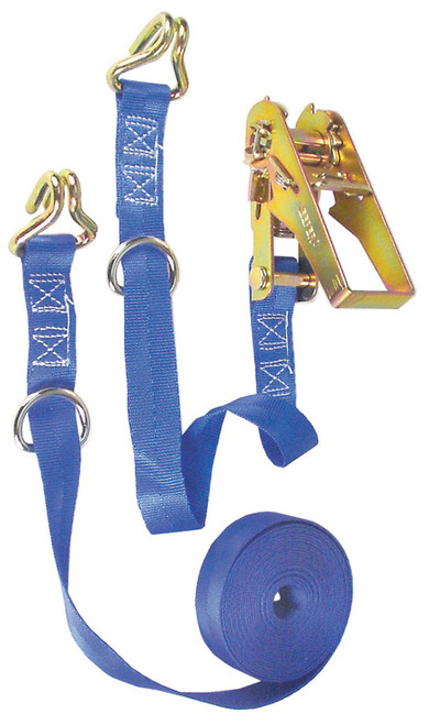 Keeper 05515 15' x 1' Ratchet Tie-Down with Double J-Hooks