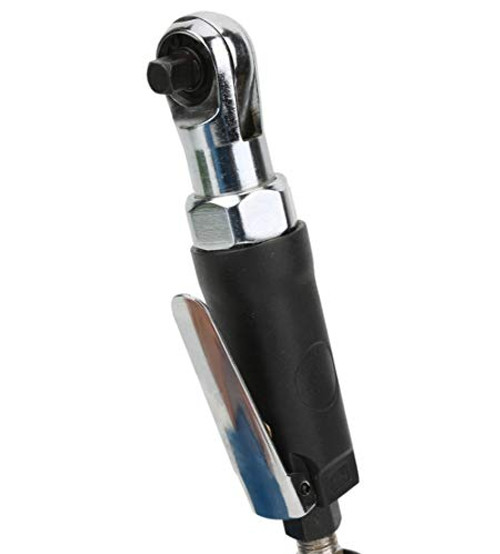 Mini Air Ratchet Wrench 3/8 inch Pneumatic Ratchet Torque Spanner Industrial Tool (3/8inch, Black/Silver) Mini Air Ratchet Wrench 3/8 inch Pneumatic Ratchet Torque Spanner Industrial Tool (3/8inch, Black/Silver)