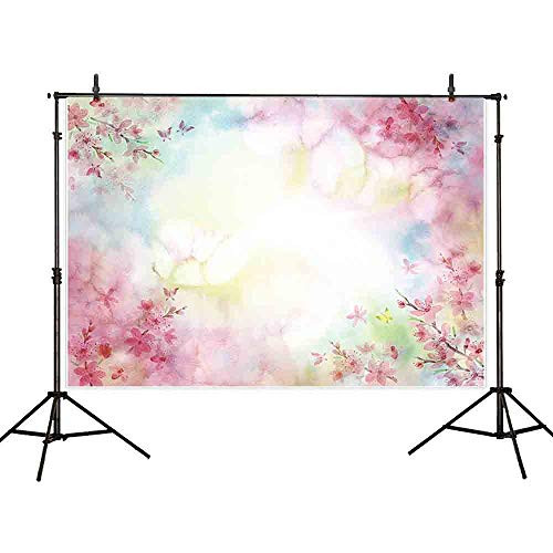 Allenjoy 7X5ft Spring Flowers Backdrop Wedding Floral Photography Background Rustic Bridal Shower Baby Birthday Party Banner Photo Studio Props Allenjoy 7X5ft Spring Flowers Backdrop Wedding Floral Photography Background Rustic Bridal Shower Baby Birthday Party Banner Photo Studio Props