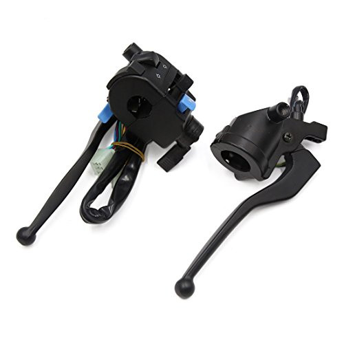 uxcell Pair Motorcycle Handlebar Turn Signal Light ON/OFF Control Switch Assembly