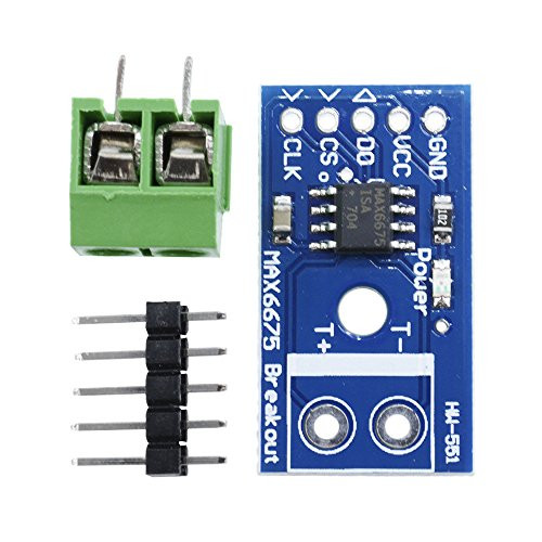 Aideepen MAX6675 Thermocouple Temperature Sensor Module Type K SPI Interface for Arduino