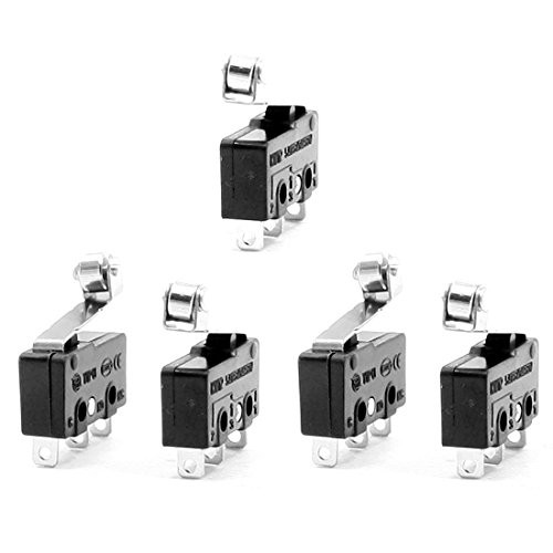 URBEST Micro Switch Momentary SPDT 3 Terminals Snap Action Limit Switch, 10Pcs