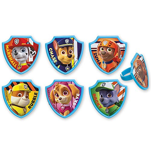DecoPac PAW Patrol Ruff Rescue Cupcake Rings (24 Count) DecoPac PAW Patrol Ruff Rescue Cupcake Rings (24 Count)