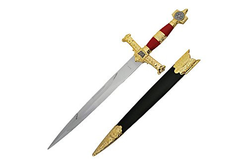 Wuu Jau H-4914-RD King Solomon Dagger, 21.5"