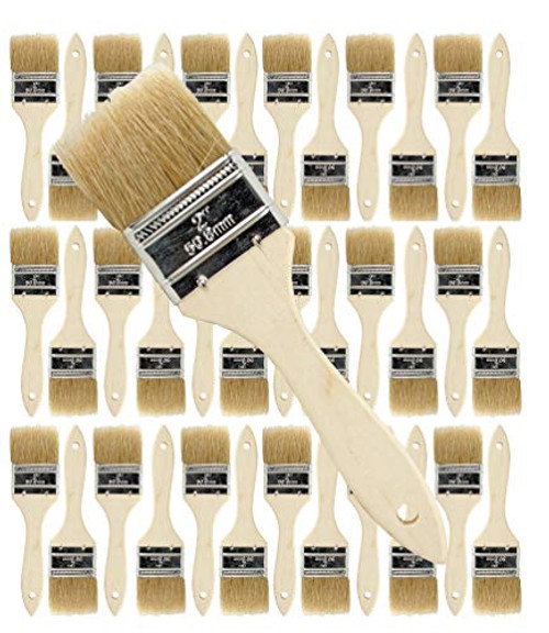 Pro Grade - Chip Paint Brushes - 36 Ea 2 Inch Chip Paint Brush Pro Grade - Chip Paint Brushes - 36 Ea 2 Inch Chip Paint Brush