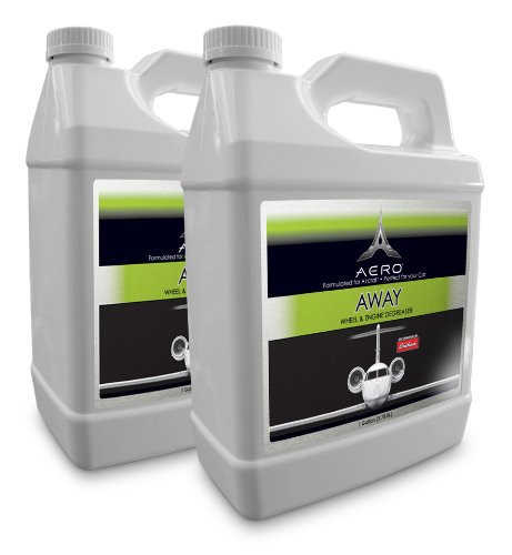 Aero 5879-2 Away Tire and Engine Degreaser - 1 Gallon, (Pack of 2)
