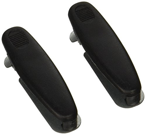 Uxcell Metal Bottom Spring Loaded Door Clamps Clip for Plastic Door (2 Piece)