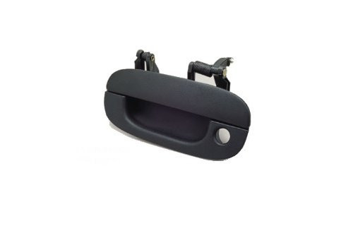 Front Driver Side Black Exterior Door Handle for Dodge Ram